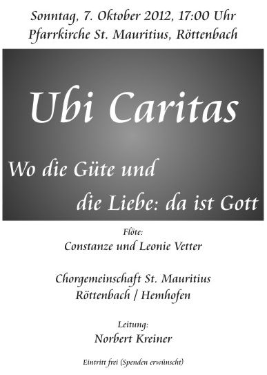 Ubi caritas