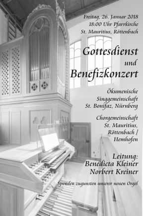 Orgelbenefizkonzert
